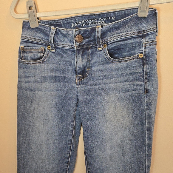 American Eagle Outfitters Women's Boot Cut Jeans - Light Blue - Picture 5 of 13